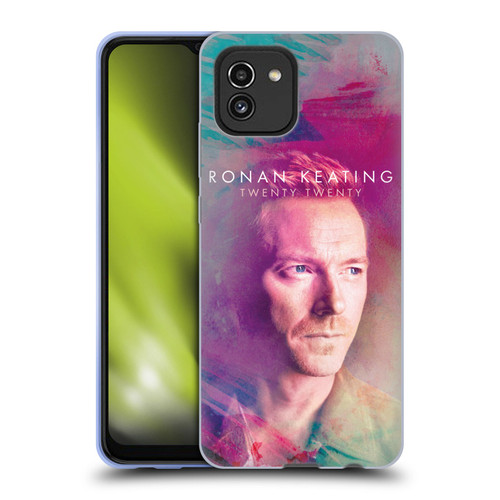 Ronan Keating Twenty Twenty Key Art Soft Gel Case for Samsung Galaxy A03 (2021)