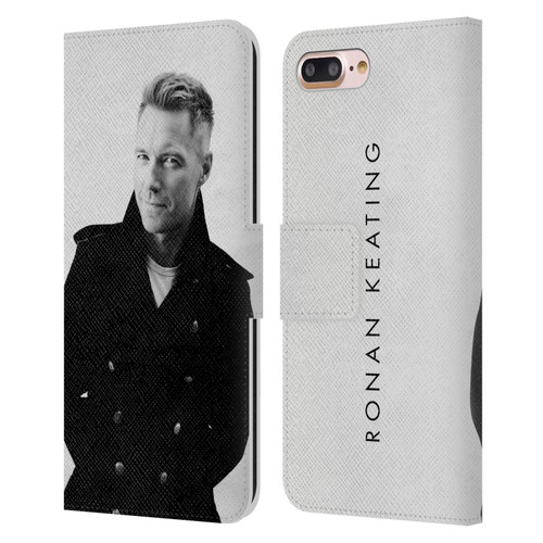 Ronan Keating Twenty Twenty Portrait 2 Leather Book Wallet Case Cover For Apple iPhone 7 Plus / iPhone 8 Plus