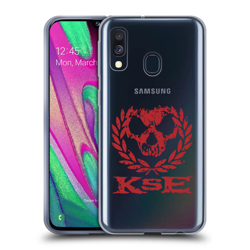 Killswitch Engage Band Logo Wreath 2 Soft Gel Case for Samsung Galaxy A40 (2019)