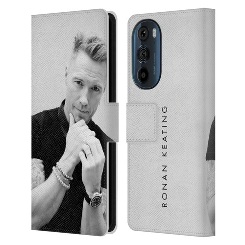 Ronan Keating Twenty Twenty Portrait 1 Leather Book Wallet Case Cover For Motorola Edge 30