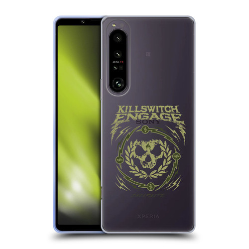 Killswitch Engage Band Logo Wreath Soft Gel Case for Sony Xperia 1 IV