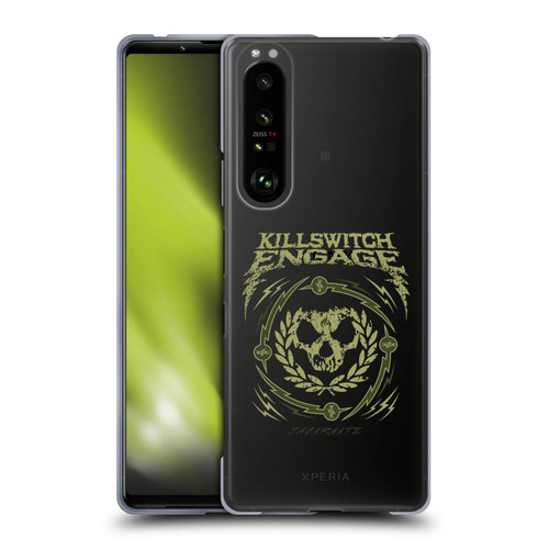 Killswitch Engage Band Logo Wreath Soft Gel Case for Sony Xperia 1 III