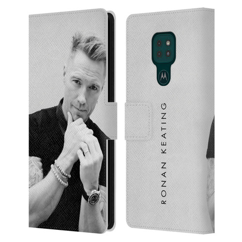 Ronan Keating Twenty Twenty Portrait 1 Leather Book Wallet Case Cover For Motorola Moto G9 Play