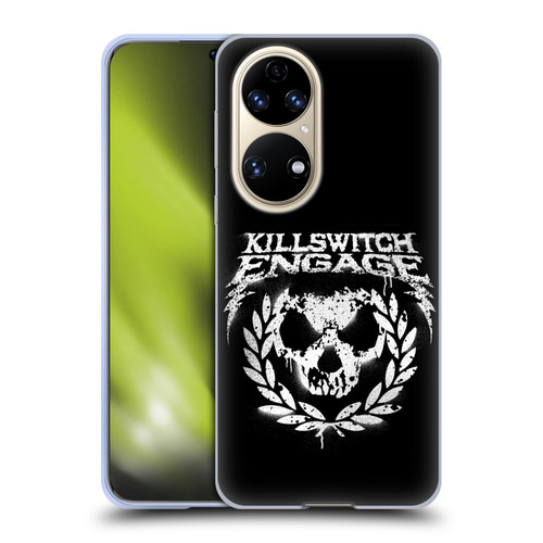 Killswitch Engage Tour Wreath Spray Paint Design Soft Gel Case for Huawei P50