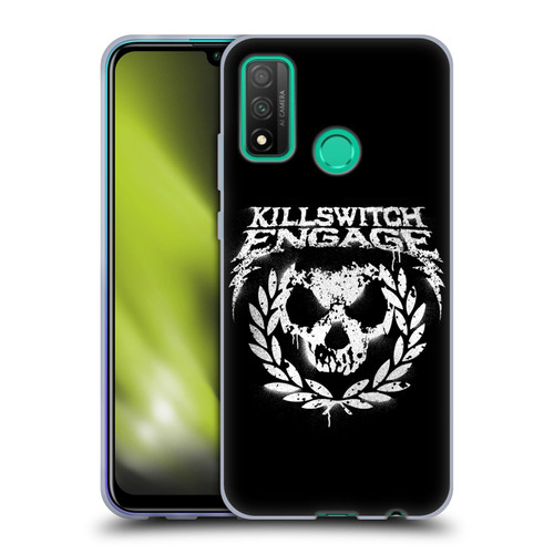 Killswitch Engage Tour Wreath Spray Paint Design Soft Gel Case for Huawei P Smart (2020)