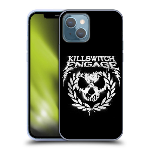 Killswitch Engage Tour Wreath Spray Paint Design Soft Gel Case for Apple iPhone 13