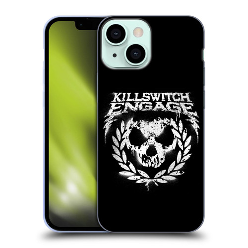 Killswitch Engage Tour Wreath Spray Paint Design Soft Gel Case for Apple iPhone 13 Mini