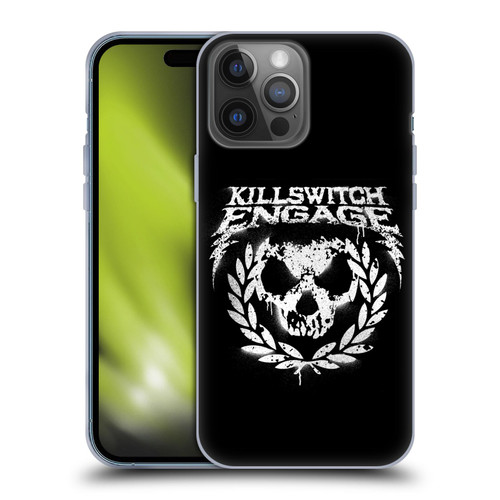 Killswitch Engage Tour Wreath Spray Paint Design Soft Gel Case for Apple iPhone 14 Pro Max