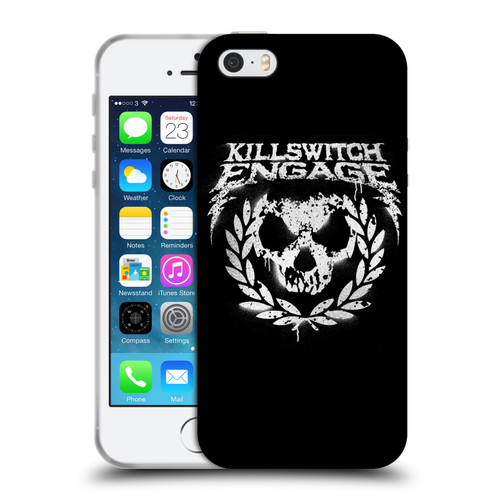 Killswitch Engage Tour Wreath Spray Paint Design Soft Gel Case for Apple iPhone 5 / 5s / iPhone SE 2016