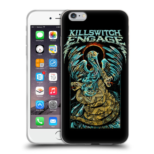 Killswitch Engage Tour Snakes Soft Gel Case for Apple iPhone 6 Plus / iPhone 6s Plus
