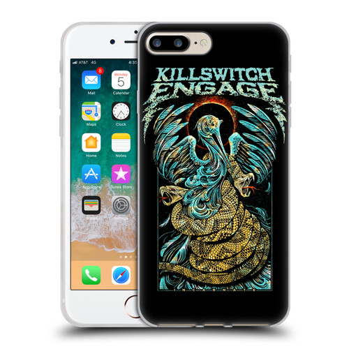 Killswitch Engage Tour Snakes Soft Gel Case for Apple iPhone 7 Plus / iPhone 8 Plus