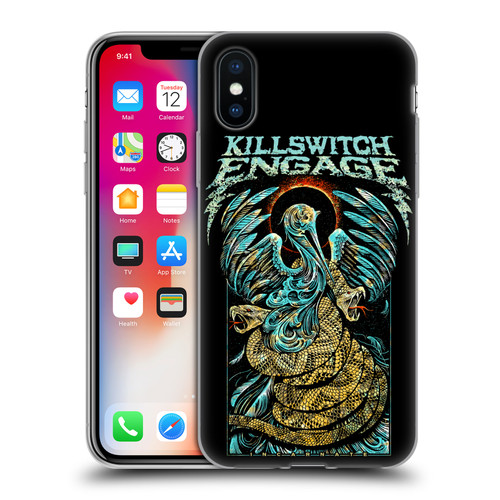 Killswitch Engage Tour Snakes Soft Gel Case for Apple iPhone X / iPhone XS