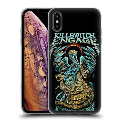 Killswitch Engage Tour Snakes Soft Gel Case for Apple iPhone XS Max