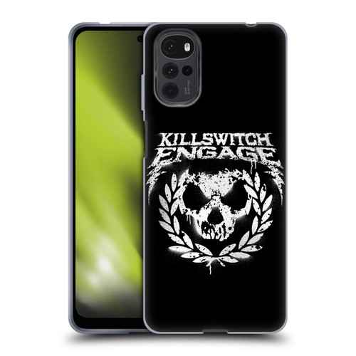 Killswitch Engage Tour Wreath Spray Paint Design Soft Gel Case for Motorola Moto G22