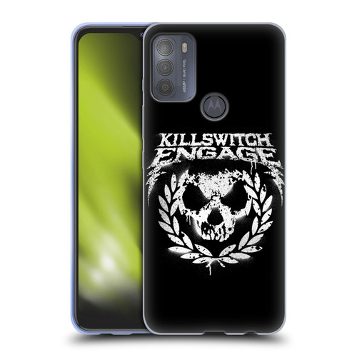 Killswitch Engage Tour Wreath Spray Paint Design Soft Gel Case for Motorola Moto G50
