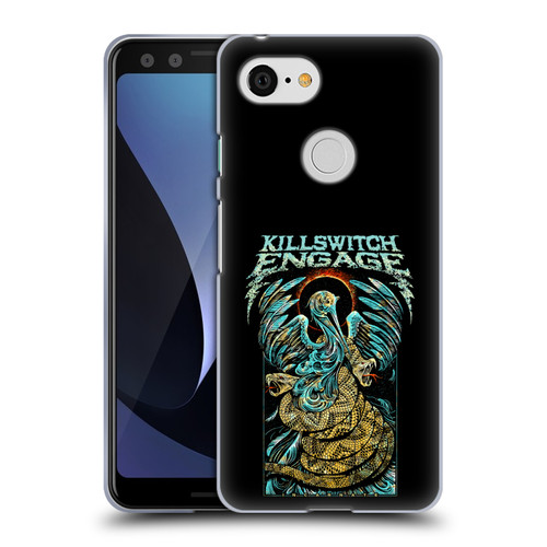 Killswitch Engage Tour Snakes Soft Gel Case for Google Pixel 3