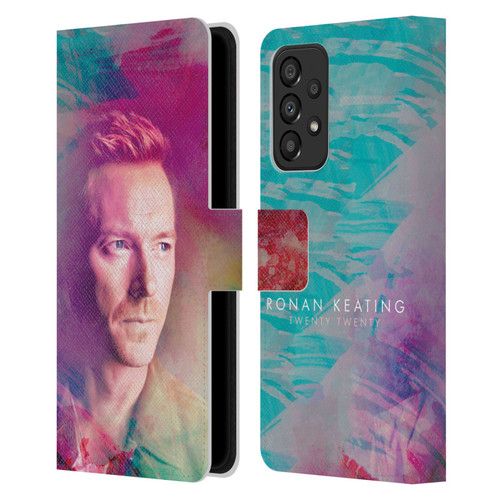 Ronan Keating Twenty Twenty Key Art Leather Book Wallet Case Cover For Samsung Galaxy A33 5G (2022)