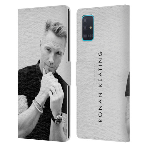 Ronan Keating Twenty Twenty Portrait 1 Leather Book Wallet Case Cover For Samsung Galaxy A51 (2019)