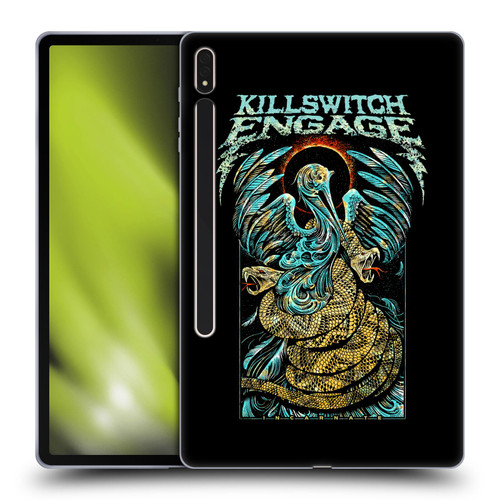 Killswitch Engage Tour Snakes Soft Gel Case for Samsung Galaxy Tab S8 Plus