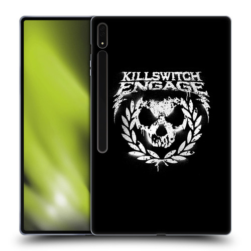 Killswitch Engage Tour Wreath Spray Paint Design Soft Gel Case for Samsung Galaxy Tab S8 Ultra