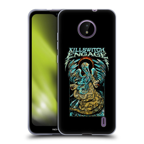 Killswitch Engage Tour Snakes Soft Gel Case for Nokia C10 / C20