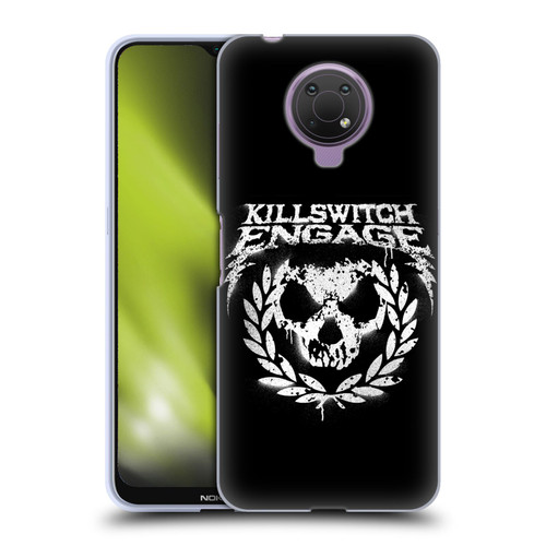 Killswitch Engage Tour Wreath Spray Paint Design Soft Gel Case for Nokia G10