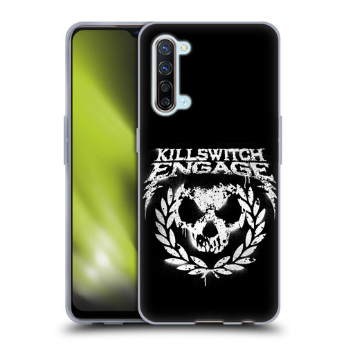 Killswitch Engage Tour Wreath Spray Paint Design Soft Gel Case for OPPO Find X2 Lite 5G