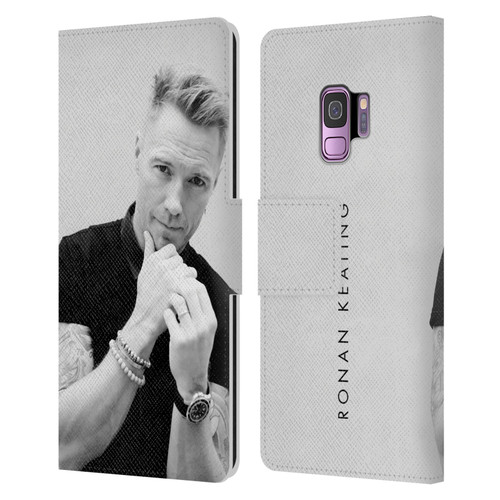 Ronan Keating Twenty Twenty Portrait 1 Leather Book Wallet Case Cover For Samsung Galaxy S9