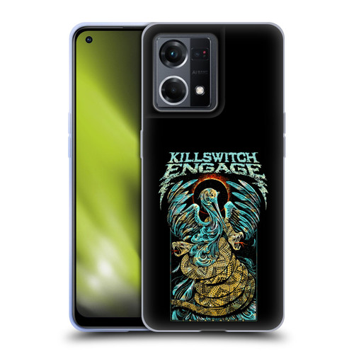 Killswitch Engage Tour Snakes Soft Gel Case for OPPO Reno8 4G