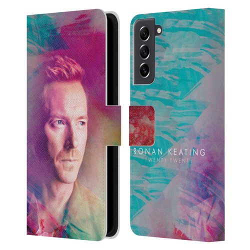 Ronan Keating Twenty Twenty Key Art Leather Book Wallet Case Cover For Samsung Galaxy S21 FE 5G