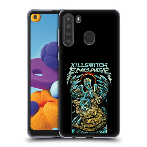 Killswitch Engage Tour Snakes Soft Gel Case for Samsung Galaxy A21 (2020)