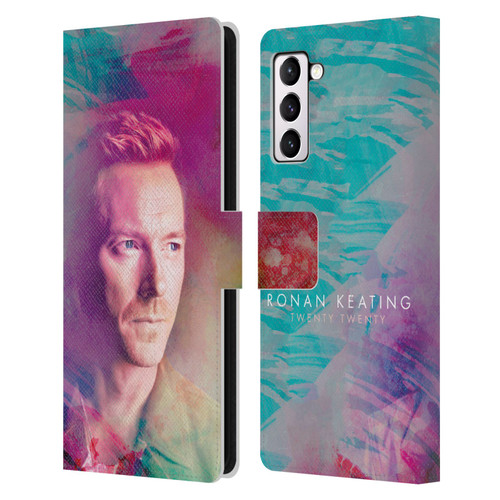 Ronan Keating Twenty Twenty Key Art Leather Book Wallet Case Cover For Samsung Galaxy S21+ 5G