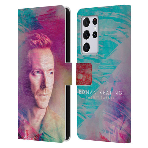 Ronan Keating Twenty Twenty Key Art Leather Book Wallet Case Cover For Samsung Galaxy S21 Ultra 5G