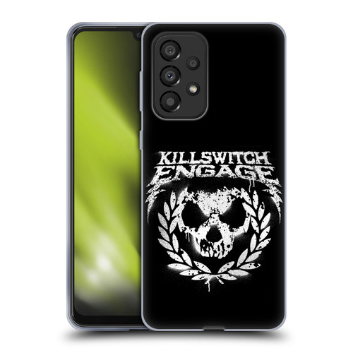 Killswitch Engage Tour Wreath Spray Paint Design Soft Gel Case for Samsung Galaxy A33 5G (2022)