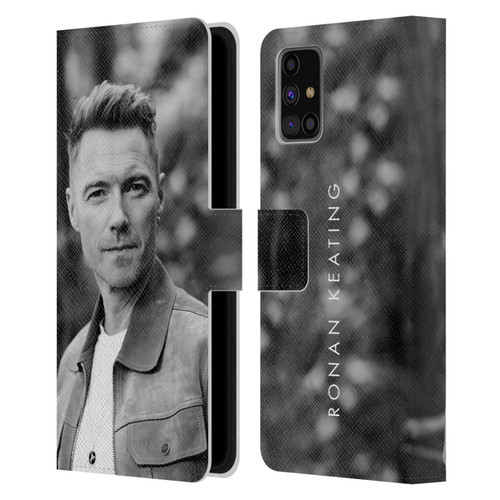 Ronan Keating Twenty Twenty Portrait 3 Leather Book Wallet Case Cover For Samsung Galaxy M31s (2020)