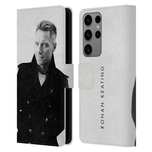 Ronan Keating Twenty Twenty Portrait 2 Leather Book Wallet Case Cover For Samsung Galaxy S23 Ultra 5G