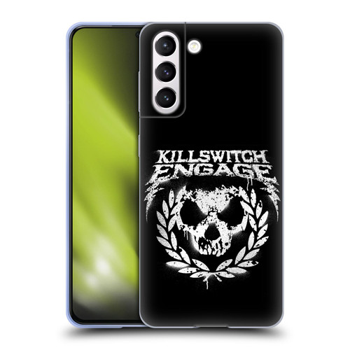 Killswitch Engage Tour Wreath Spray Paint Design Soft Gel Case for Samsung Galaxy S21 5G