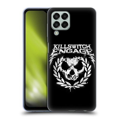Killswitch Engage Tour Wreath Spray Paint Design Soft Gel Case for Samsung Galaxy M33 (2022)
