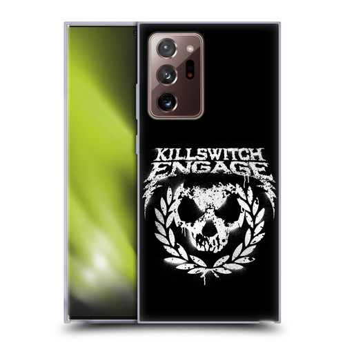 Killswitch Engage Tour Wreath Spray Paint Design Soft Gel Case for Samsung Galaxy Note20 Ultra / 5G