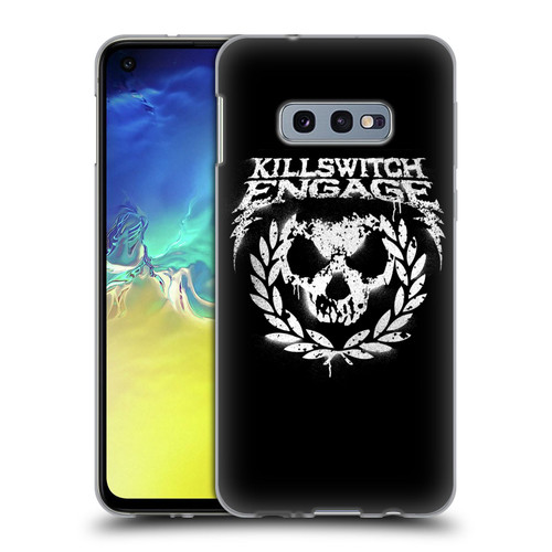 Killswitch Engage Tour Wreath Spray Paint Design Soft Gel Case for Samsung Galaxy S10e