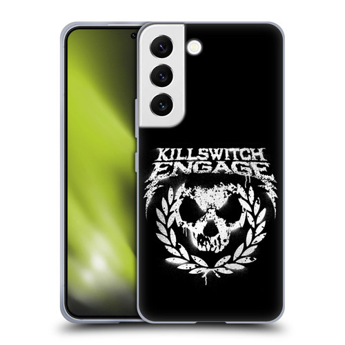Killswitch Engage Tour Wreath Spray Paint Design Soft Gel Case for Samsung Galaxy S22 5G