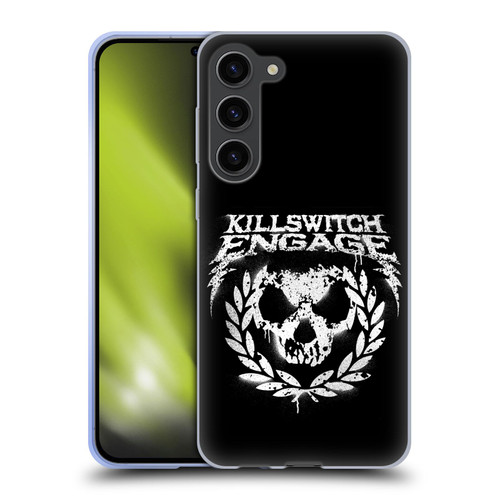Killswitch Engage Tour Wreath Spray Paint Design Soft Gel Case for Samsung Galaxy S23+ 5G