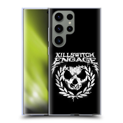 Killswitch Engage Tour Wreath Spray Paint Design Soft Gel Case for Samsung Galaxy S23 Ultra 5G