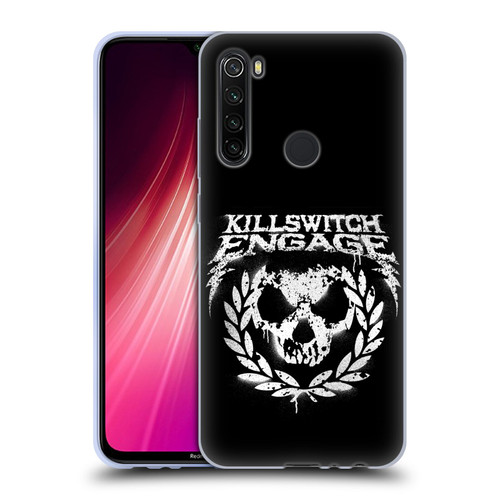 Killswitch Engage Tour Wreath Spray Paint Design Soft Gel Case for Xiaomi Redmi Note 8T