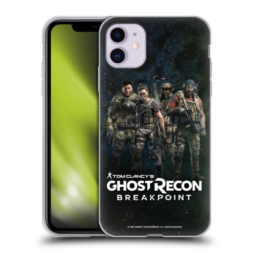 Tom Clancy's Ghost Recon Breakpoint Character Art The Ghosts Soft Gel Case for Apple iPhone 11