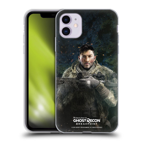 Tom Clancy's Ghost Recon Breakpoint Character Art Vasily Soft Gel Case for Apple iPhone 11