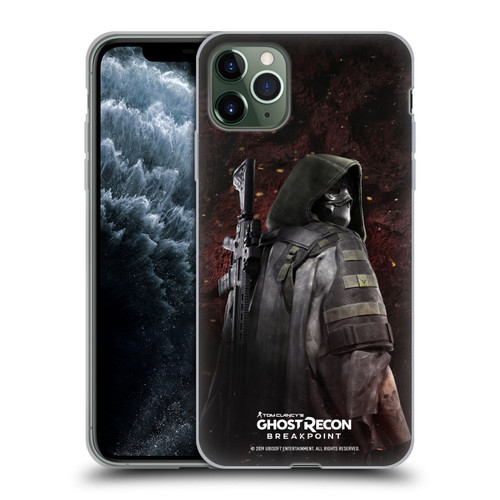 Tom Clancy's Ghost Recon Breakpoint Character Art Colonel Walker Soft Gel Case for Apple iPhone 11 Pro Max