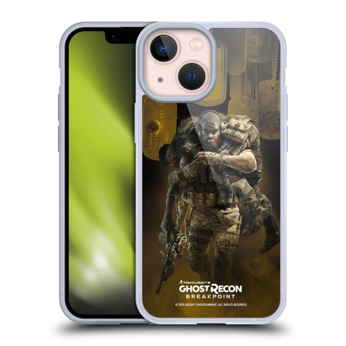 Tom Clancy's Ghost Recon Breakpoint Character Art Nomad Poster Soft Gel Case for Apple iPhone 13 Mini