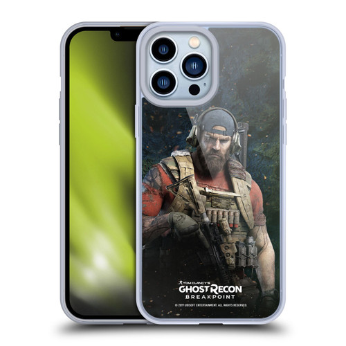 Tom Clancy's Ghost Recon Breakpoint Character Art Nomad Soft Gel Case for Apple iPhone 13 Pro Max