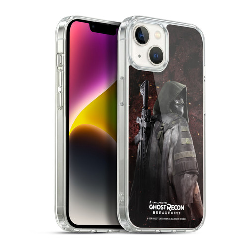 Tom Clancy's Ghost Recon Breakpoint Character Art Colonel Walker Soft Gel Case for Apple iPhone 14 Plus & MagSafe
